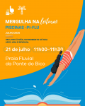 hora do conto na Praia Fluvial de Ponte de Bico